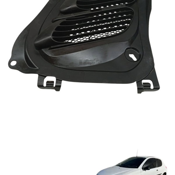 Grade Entrada Ar Capô Peugeot 206 2005 2006 2007 2008 2009