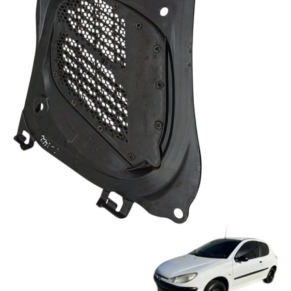 Grade Entrada Ar Capô Peugeot 206 2005 2006 2007 2008 2009
