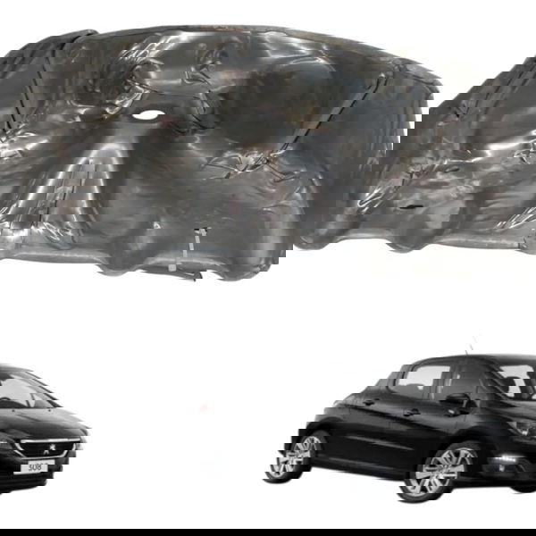 Defletor Calor Coletor Escape Peugeot 308 2.0 2011 2012 2013