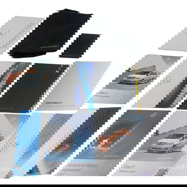 Manual Proprietario Mercedes Benz Class B 180 2009 2010