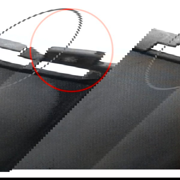 Ponteira Parachoque Traseiro Direito Mitsu Outlander Detalhe