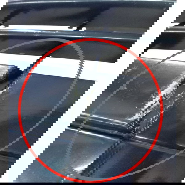 Parachoque Dianteiro Chevrolet Astra Hatch 1.8 2000 Detalhe Azul-escuro