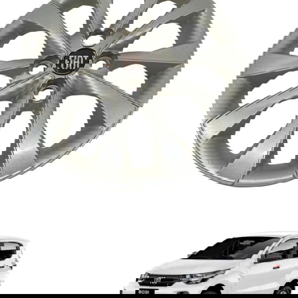 Calota Aro 14 Original Fiat Mobi 1.0 2020 2021 2022 2023