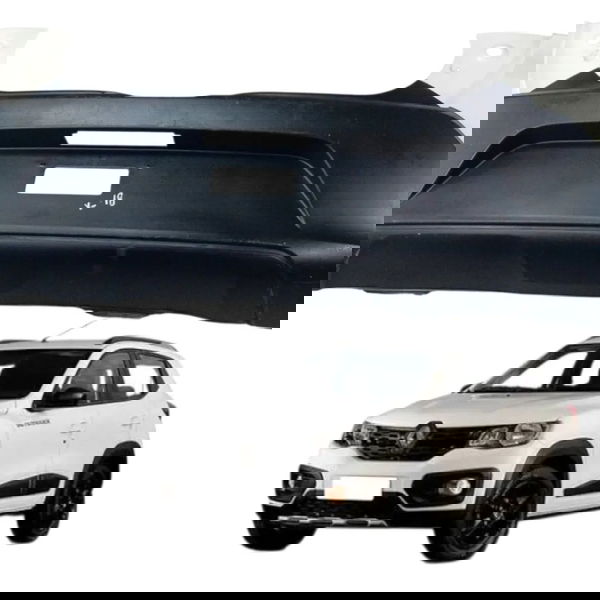Parachaoque Traseiro Renault Kwid 1.0 2020 2021 2022