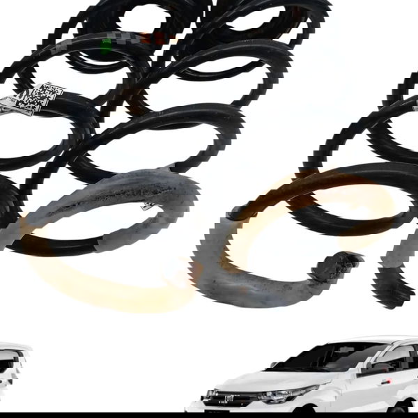 Par Molas Traseiras Fiat Mobi 1.0 2019 2020 2021 2022 2023