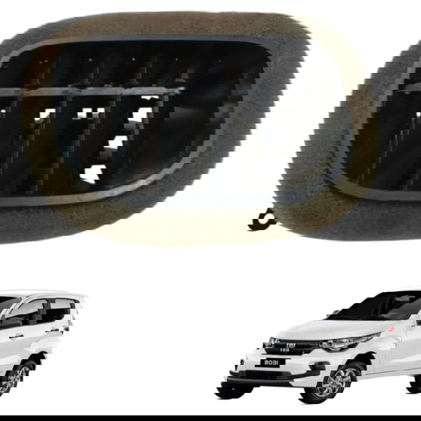 Difusor Ar Esquerdo  Painel Central Fiat Mobi 1.0 2021 2022