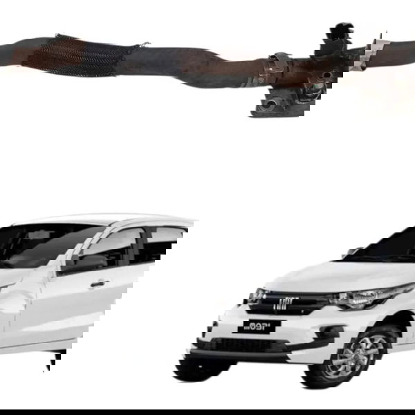 Carcaça Valvula Termostatica Fiat Mobi 1.0 2020 2021 2022