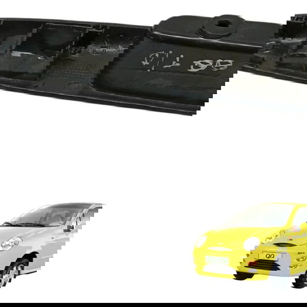 Moldura Porta  Puxador Botão Vidro Chery Qq 1.0 2014 2015