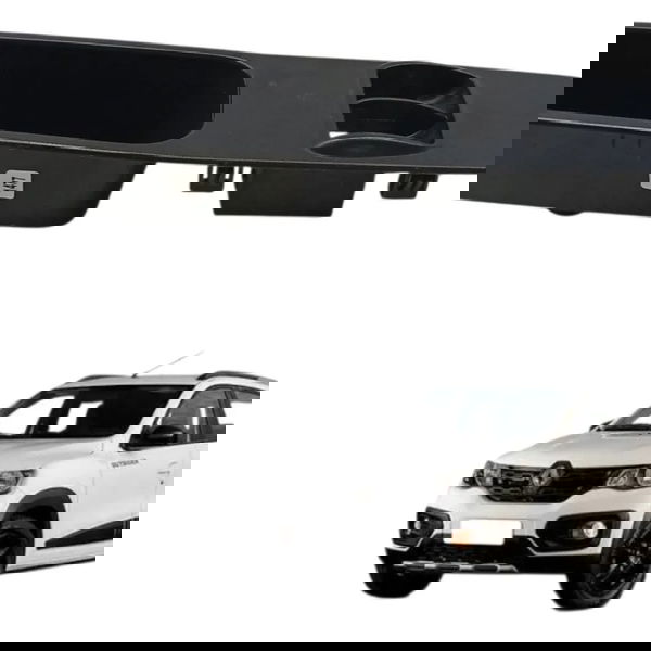 Moldura Dianteira Esquerda Botão Vidro Fiat Mobi 2022