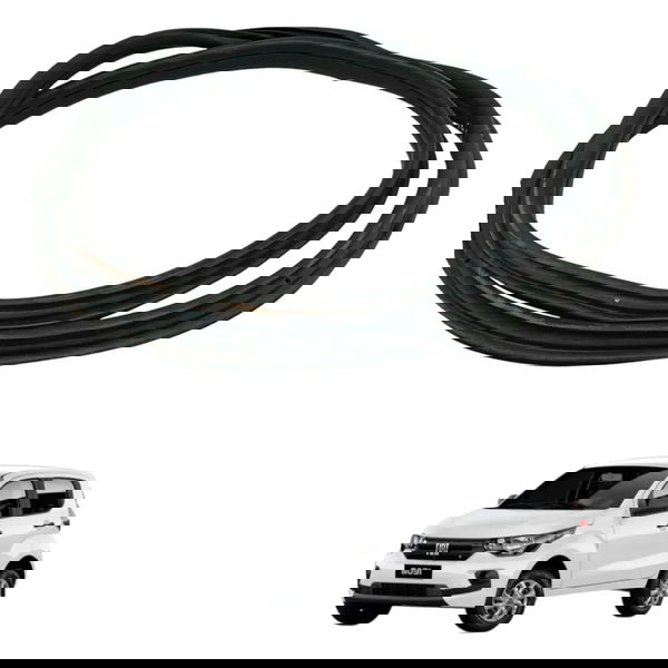 Borracha Vedação Porta Dianteira Esquerda Fiat Mobi 2020