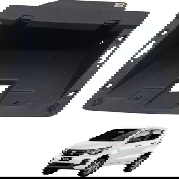 Moldura Interna Caixa Porta Luvas Fiat Mobi 1.0 2020 2021