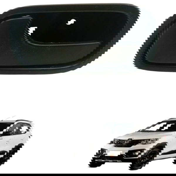 Maçaneta Interna Traseira Esquerda Fiat Mobi 1.0 2021 2022 Traseira