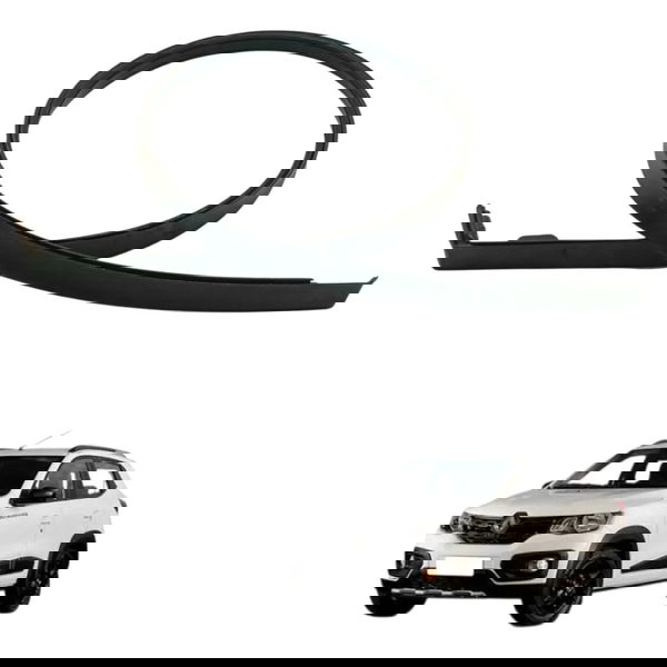 Borracha Friso Esquerdo Teto Fiat Mobi 1.0 2020 2021 2022