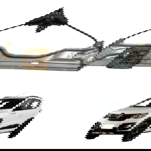 Maquina Vidro Traseira Direita Fiat Mobi 1.0 2021 2022