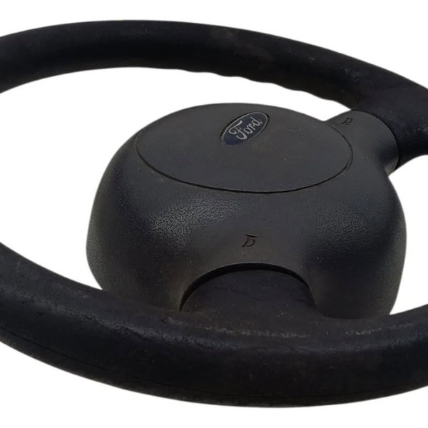 Volante Direção Ford Ka 2008 2009 13a805aa Preto Original Preto