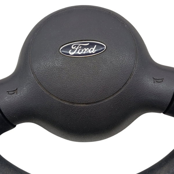 Volante Direção Ford Ka 2008 2009 13a805aa Preto Original Preto