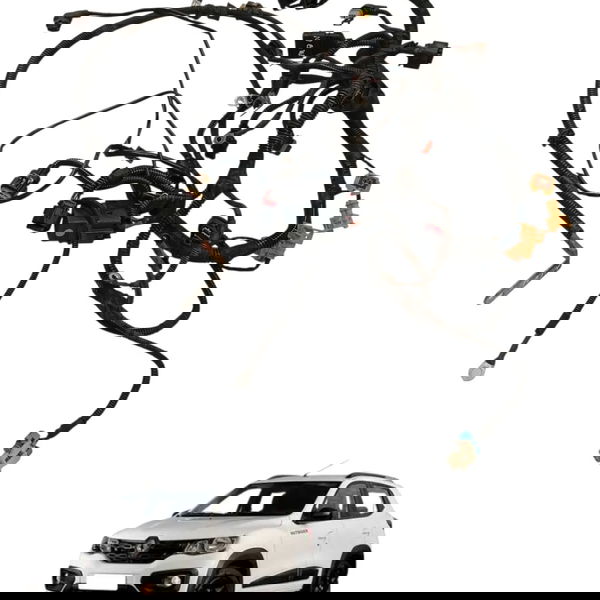 Chicote Injeção Motor Fiat Mobi 1.0 2019 2020 2021 2022