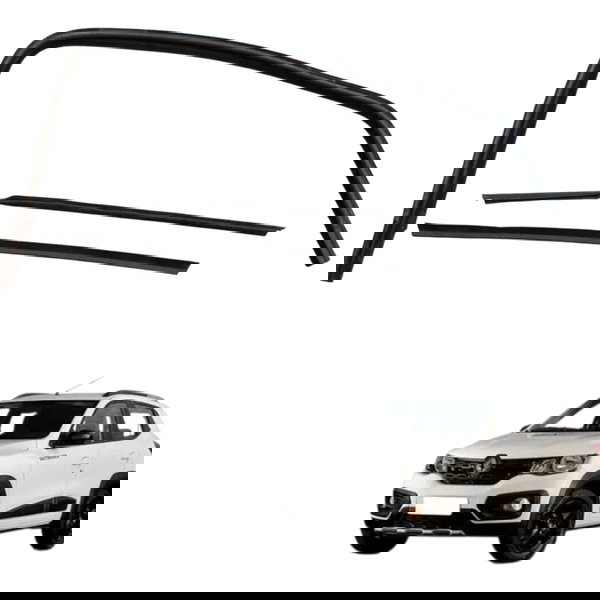 Kit Canaleta Traseira Direita Fiat Mobi 1.0 Like 2021 2022