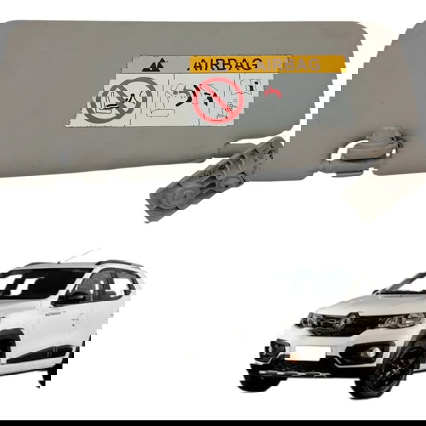 Quebra Sol Direito C/espelho Renault Kwid 1.0 2019 2020 2021