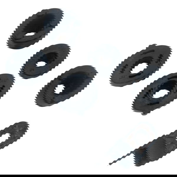 Kit Borrachas Fixação Radiador Fiat Mobi 1.0 2020 2021 2022