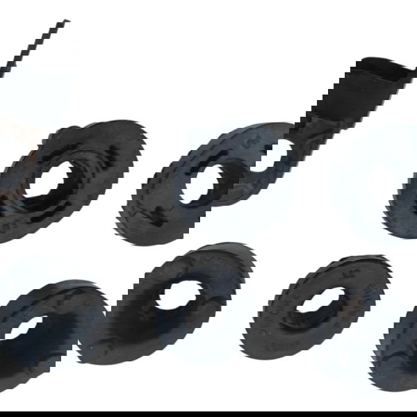 Kit Borrachas Fixação Radiador Fiat Mobi 1.0 2020 2021 2022