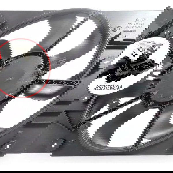 Ventoinha Logan Sandero 1.0 1.6 2017 2018 2019 2020 2021