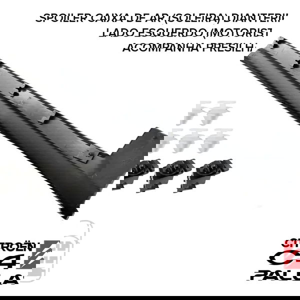 Spoiler Friso Caixa Ar Soleira Diant Lado Esquerdo C4 Pallas