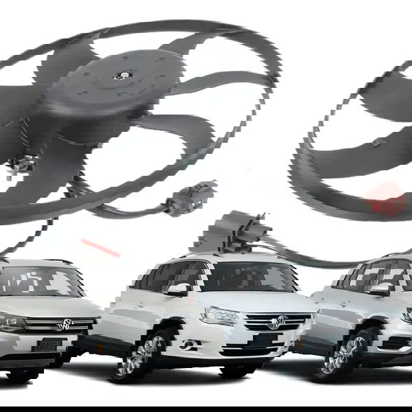 Ventoinha Maior Com Módulo Vw Tiguan 2.0 Tsi 2009 A 2016