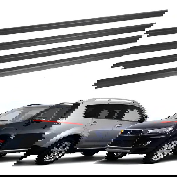 Kit 4 Pestana Externa Porta Outlander 2008 Até 2013 - Nova