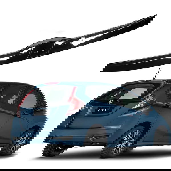 Friso Acabamento Tampa Traseira Fit 2015 Até 2021 S/ Camera