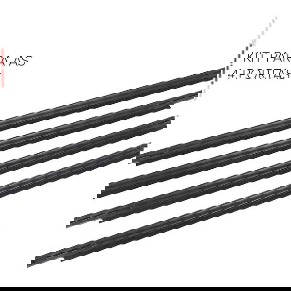 Kit 4 Pestana Externa Porta Outlander 2008 Até 2013 - Nova
