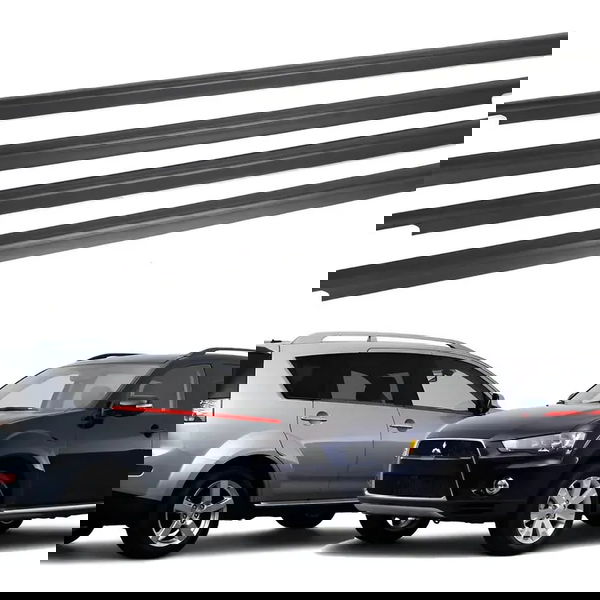 Kit 4 Pestana Externa Porta Outlander 2008 Até 2013 - Nova