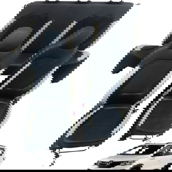 Jogo Banco Couro Renault Kwid 1.0 2020 2021 2022