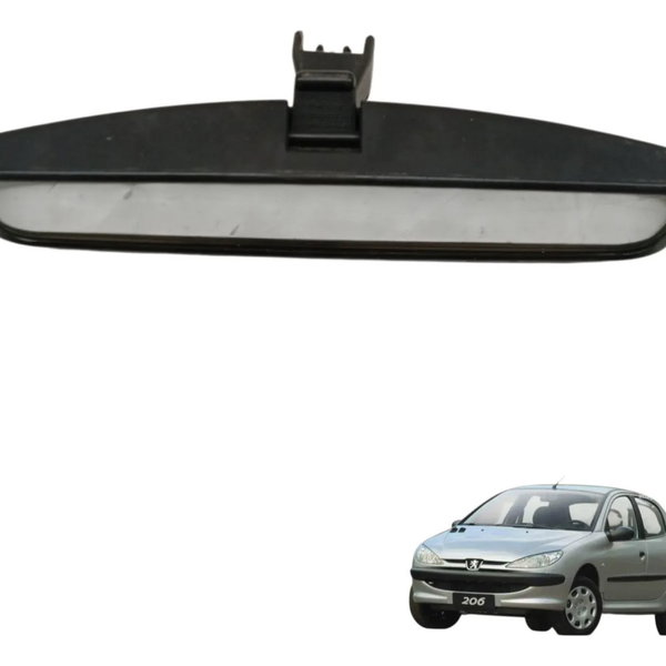 Retrovisor Interno Peugeot 206 2003 2004 2005 2006 Detalhe