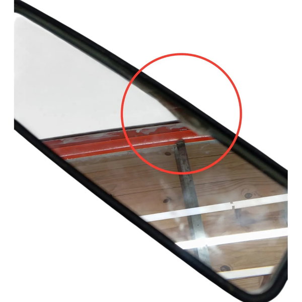 Retrovisor Interno Peugeot 206 2003 2004 2005 2006 Detalhe