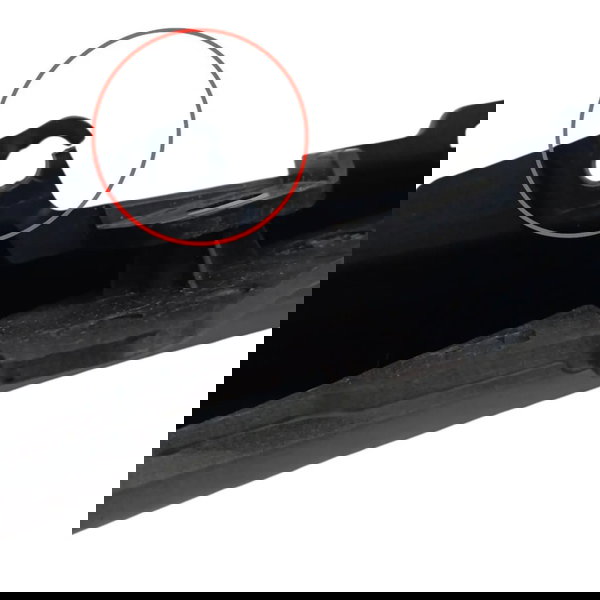 Moldura Esquerda Painel Mitsubishi Outlander 2010 Detalhe