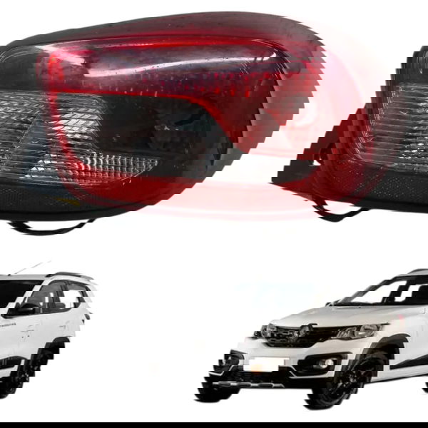 Lanterna Traseira Direita Renault Kwid 1.0 2020 2021 2022 Direito/passageiro