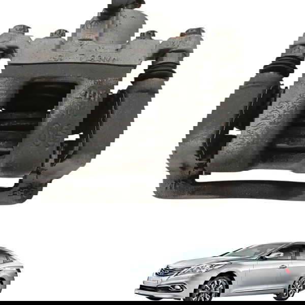Pinça Freio Traseiro Esquerdo Hyundai Azera 3.0 2011 2012