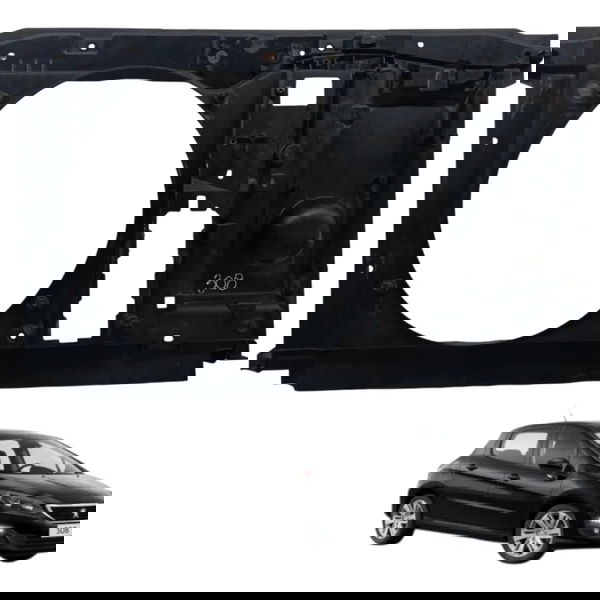 Painel Frontal Suporte Radiador Peugeot 308 2.0 2013 Detalhe