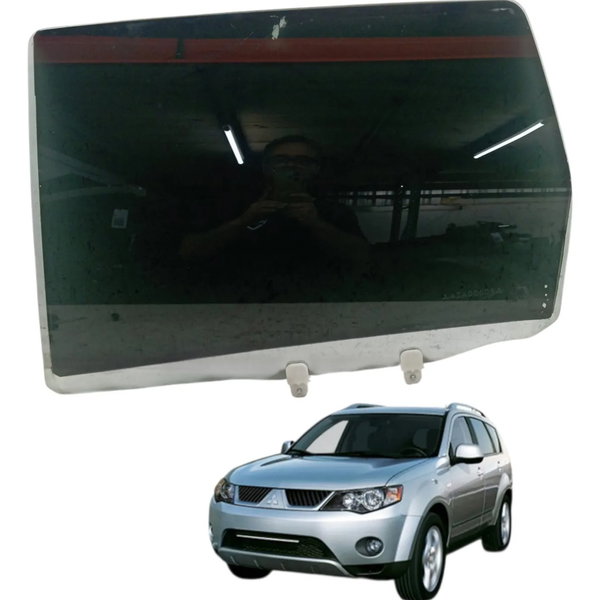 Vidro Porta Traseiro Esquerdo Mitsubishi Outlander 3.0 2010