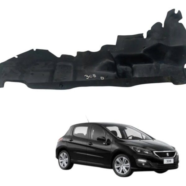 Defletor Direito Radiador Peugeot 308 2.0 2011 2012 2013
