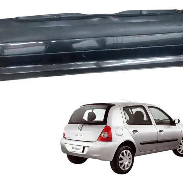 Parachoque Traseiro Renault Clio 1.0 2006 2007 2008