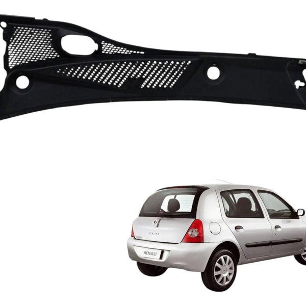 Churrasqueira Esquerda Renault Clio 1.0 2005 2006 Detalhe