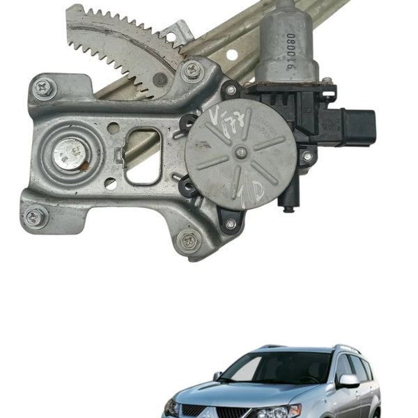 Maquina Vidro Traseiro Direito  Mitsubishi Outlander 2010
