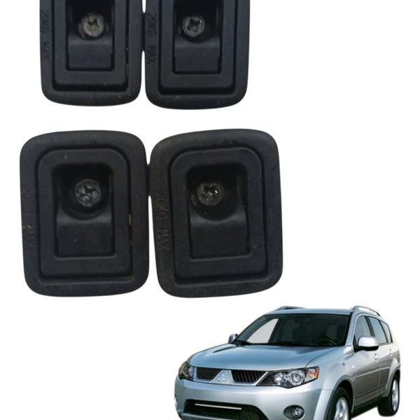 Kit Suporte Amarração Porta Malas Mitsubishi Outlander 2010
