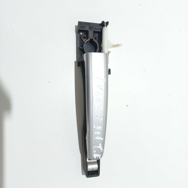 Maçaneta Externa Traseiro Esquerdo Peugeot 307 2007 Prata Traseira