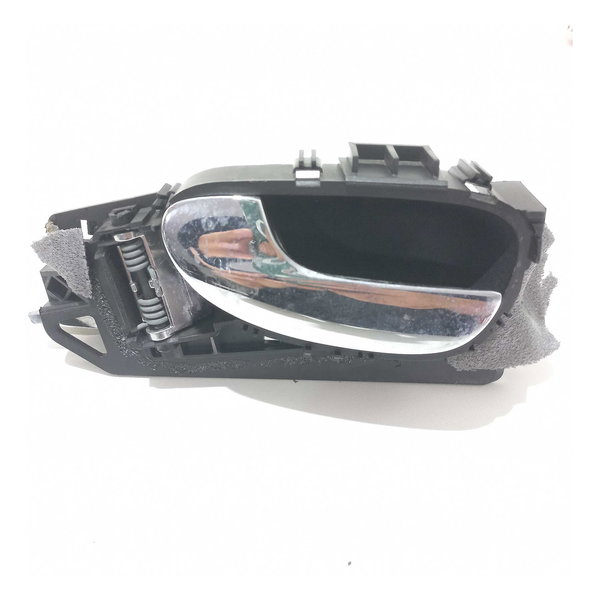 Maçaneta Interna Traseiro Esquerdo Peugeot 307 2007 Sw Preto Traseira