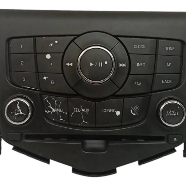 Comando Radio Som Painel Central Chevrolet Cruze 2014 2015
