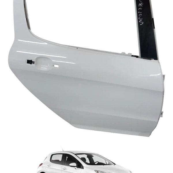 Porta Traseira Direita Peugeot 308 4p Allure 2013 2014 Traseira Direito