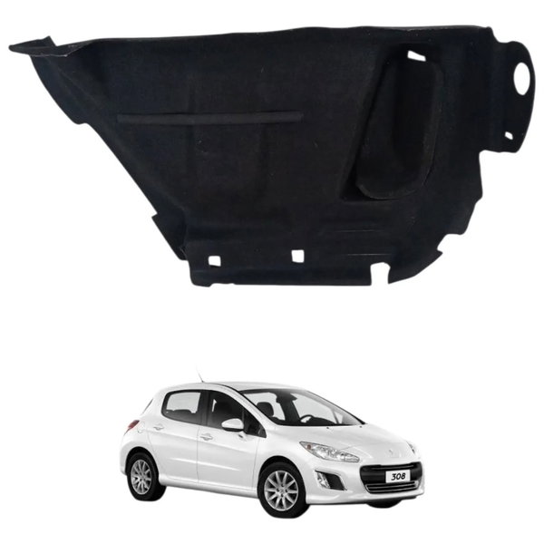 Forro Esquerdo Porta Malas Peugeot 308 Allure 2.0 2013 2014